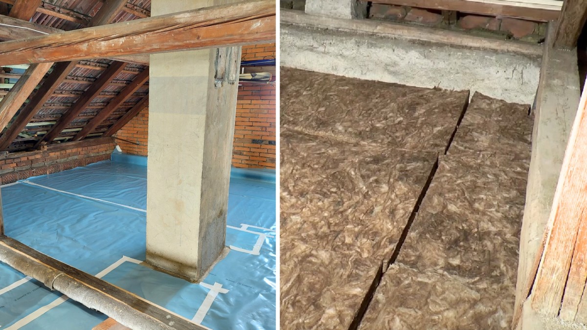 Mladá rodina se rozhodovala mezi foukanou izolací a minerální vatou 