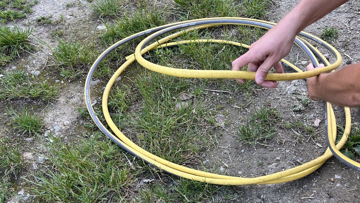 Návod, jak smotat dlouhou hadici