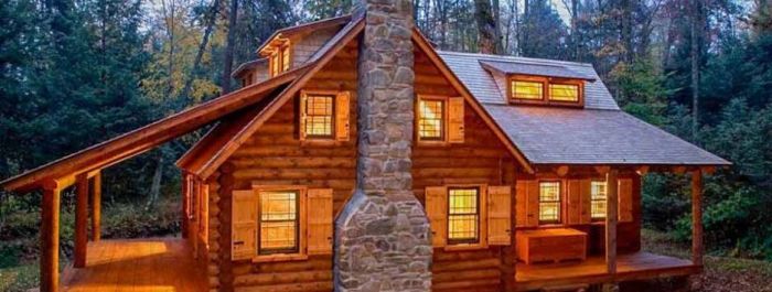 Dřevěná chaty