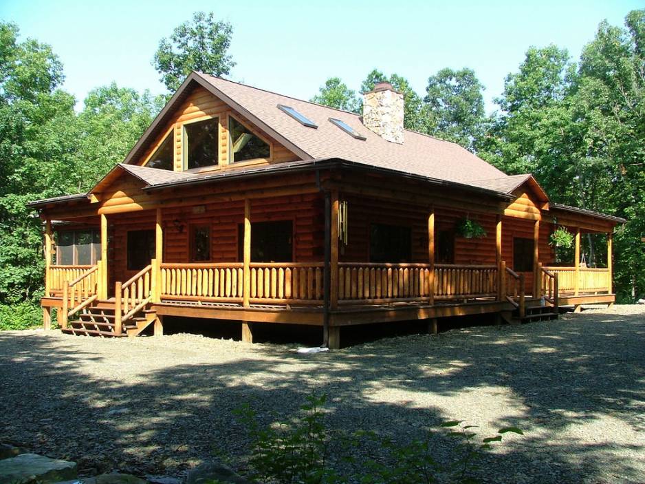 Dřevěné chaty celoroční