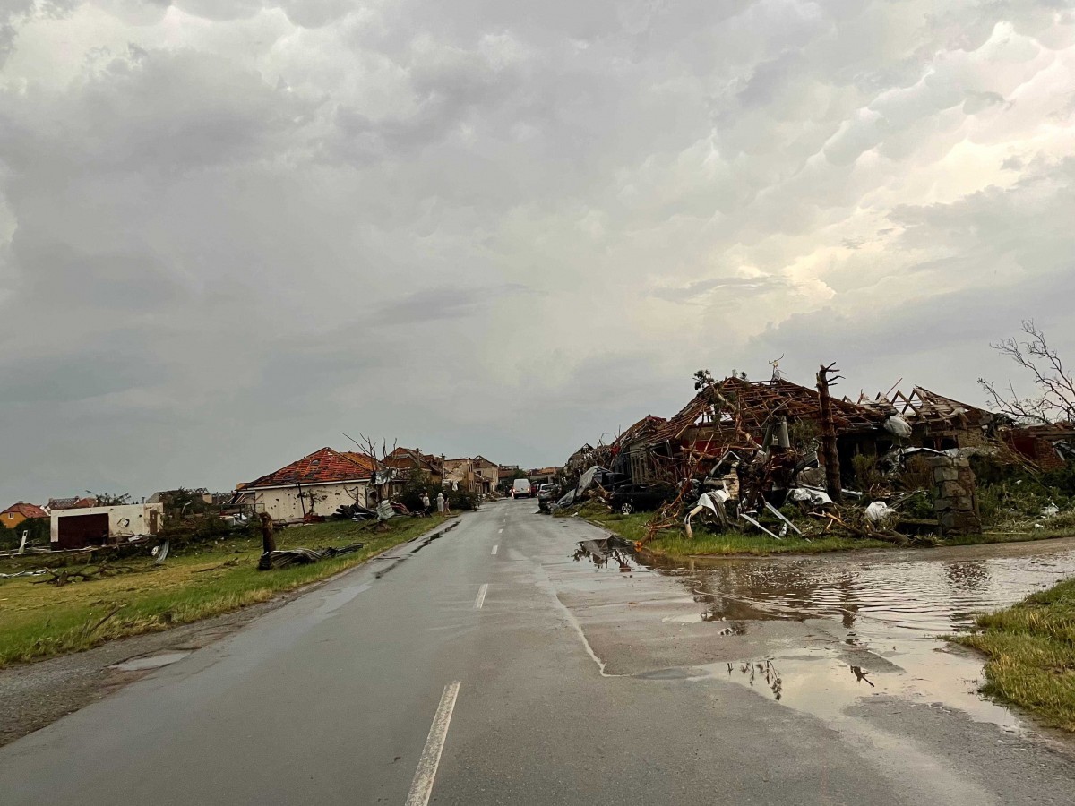 Tornádo v Česku