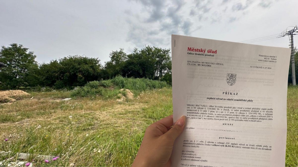 Vyjmutí půdy ze zemědělského půdního fondu (ZPF)
