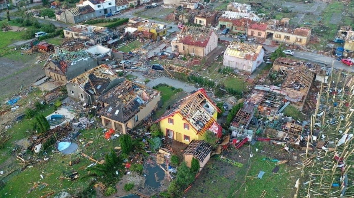 Tornádo v Česku