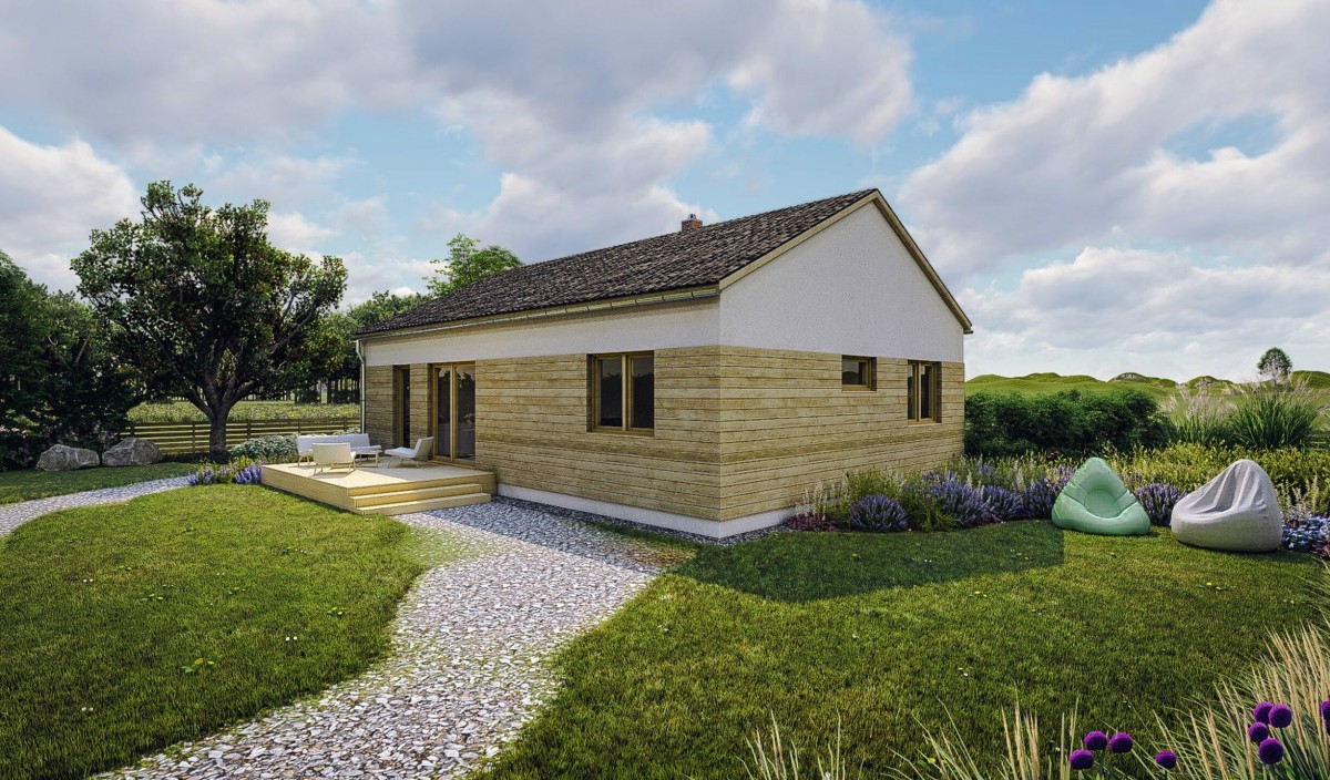 Typový bungalov 4kk