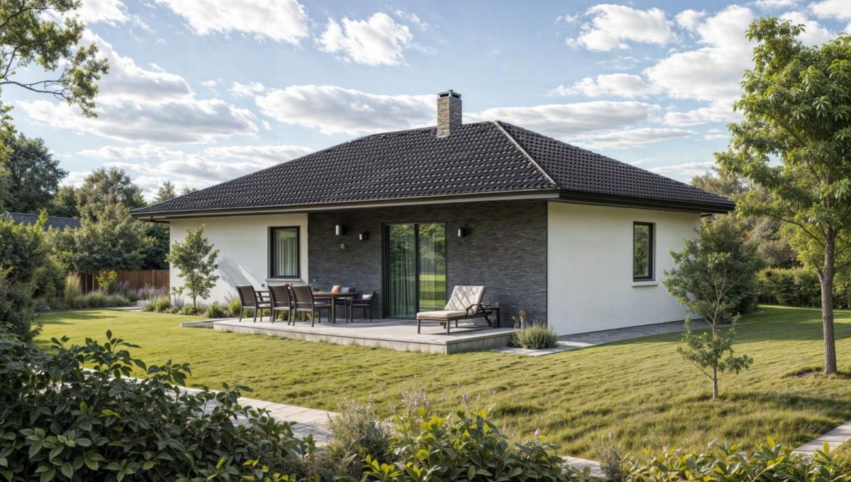 Bungalov pro čtyřčlennou rodinu