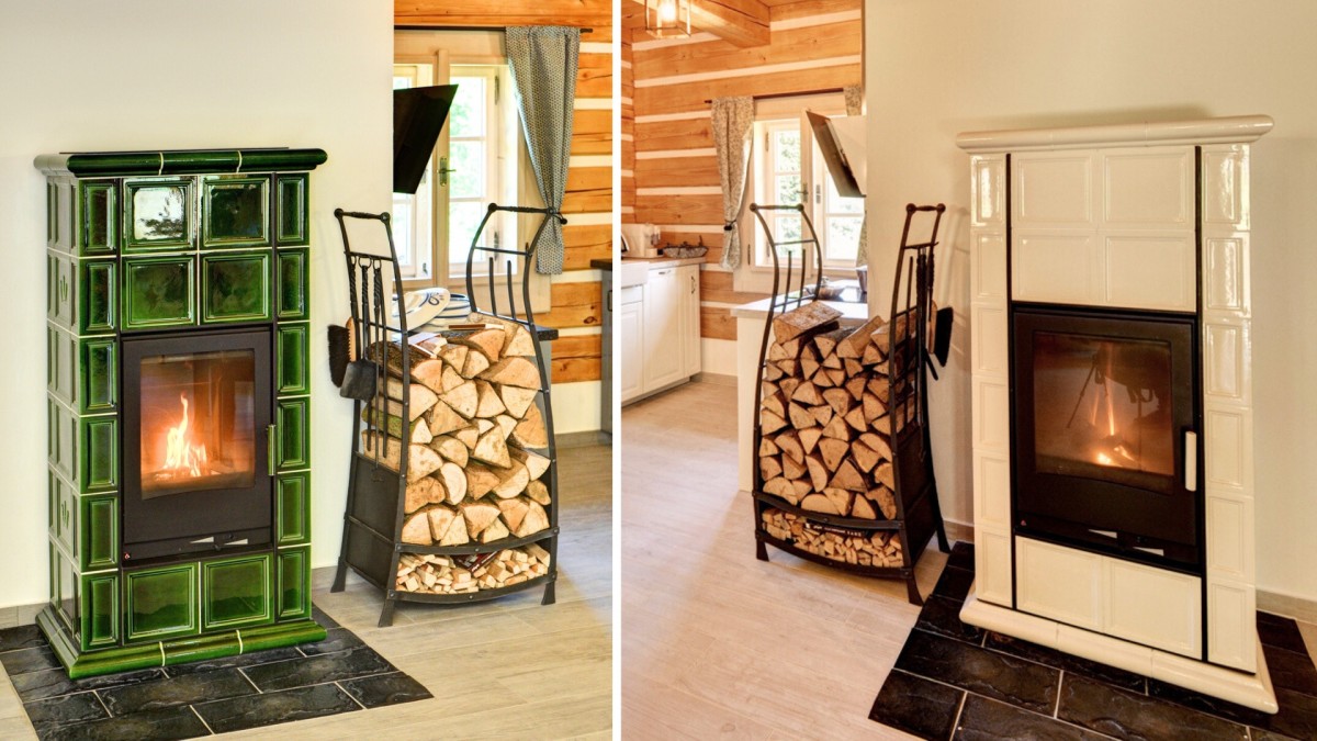 Vymazlená roubenka v Českém ráji má hned dvoje kachlová kamna. Nesou jména po věžích hradu Trosky