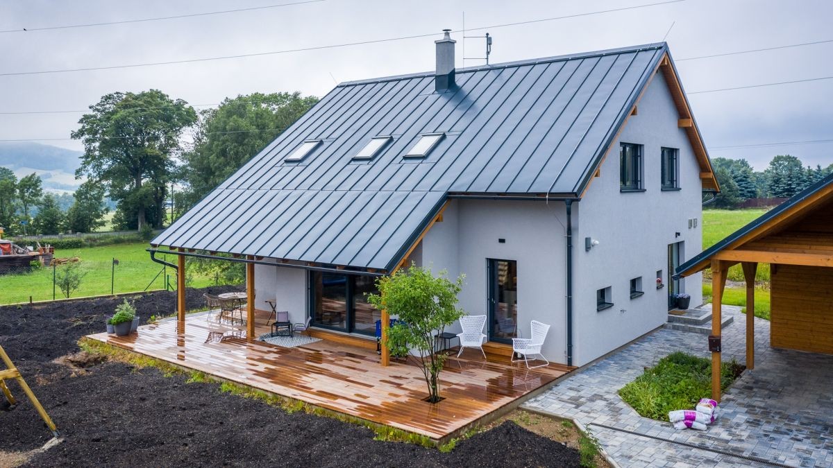 Energeticky úsporná dřevostavba