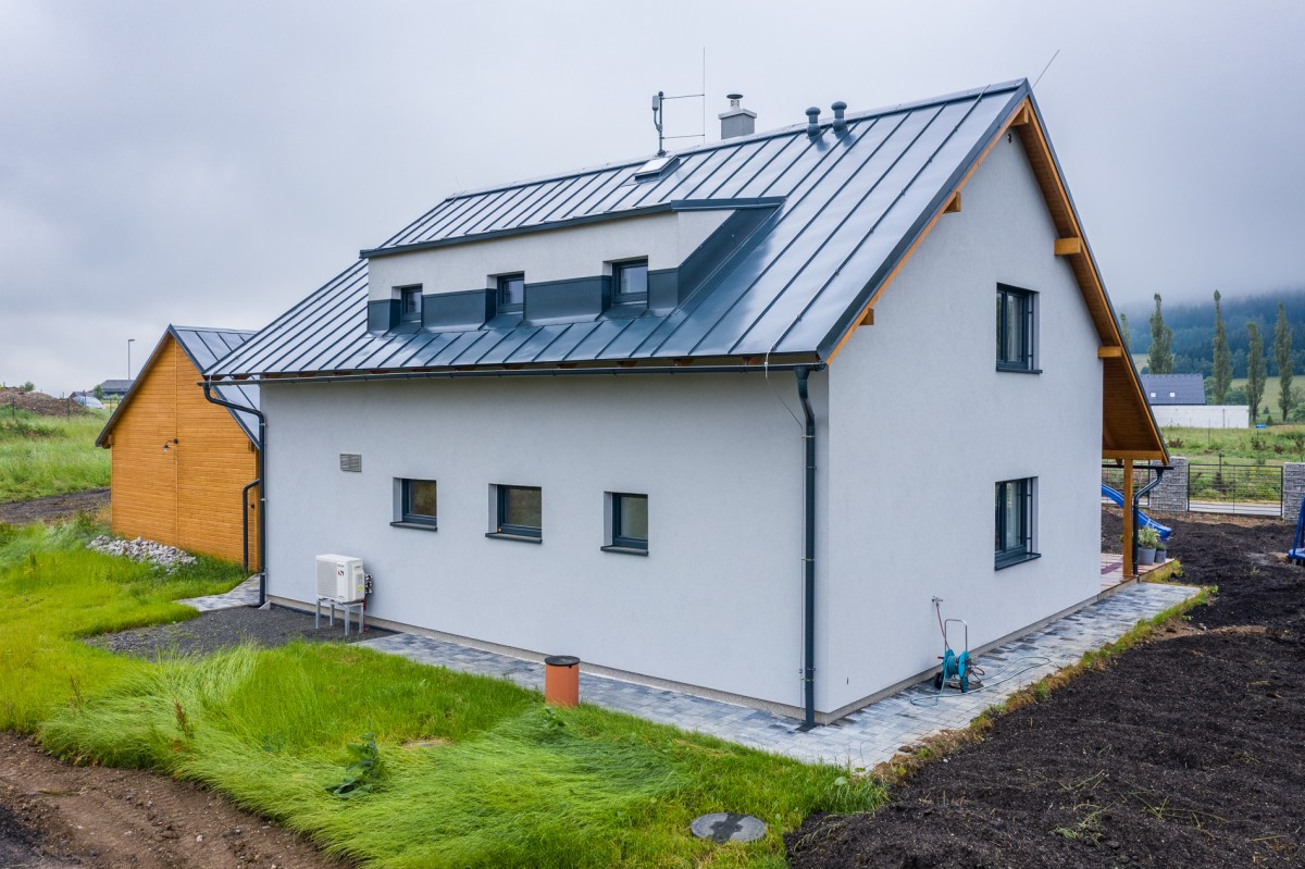 Energeticky úsporná dřevostavba