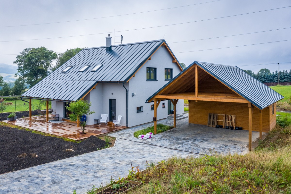 Energeticky úsporná dřevostavba