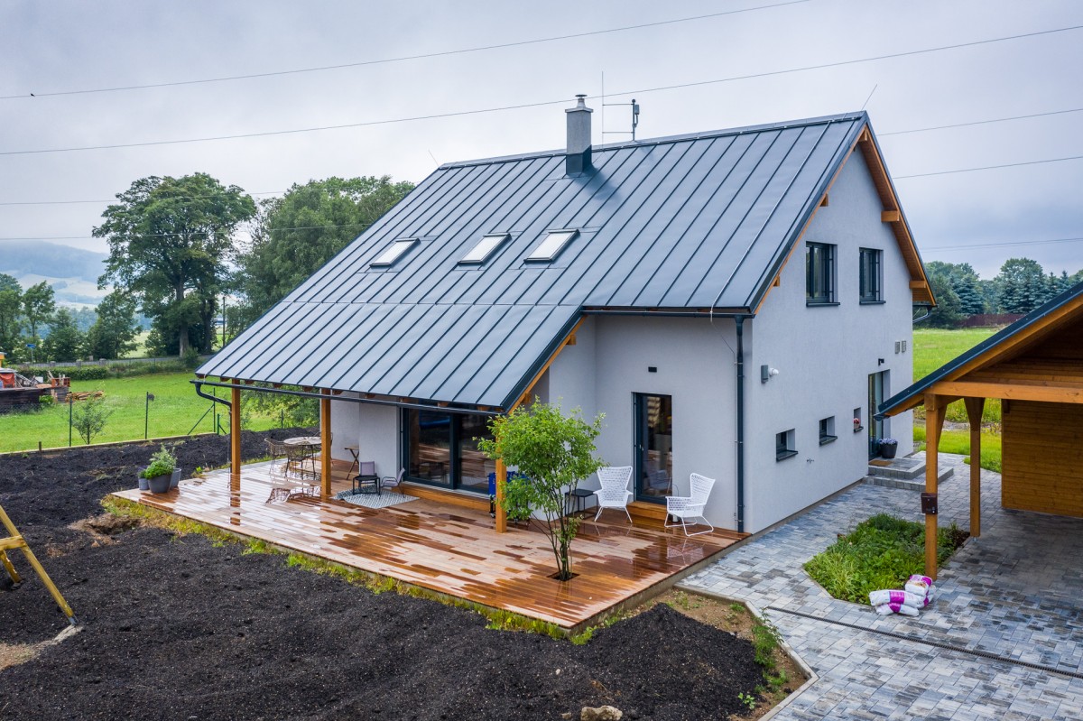 Energeticky úsporná dřevostavba