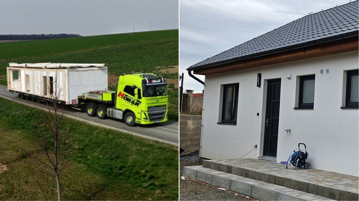 Modulový dům pro rodinu