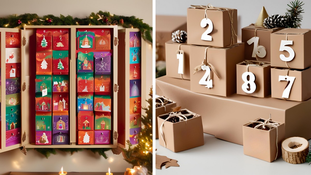Zapomeňte na předražené adventní kalendáře z obchodu. Vyrobte si vlastní