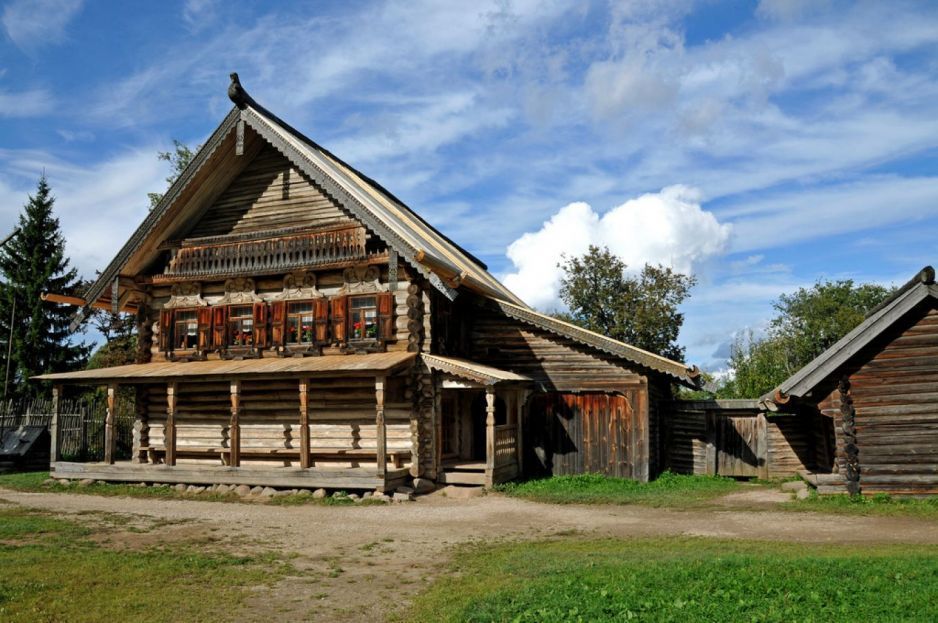 Ruský tradiční srub