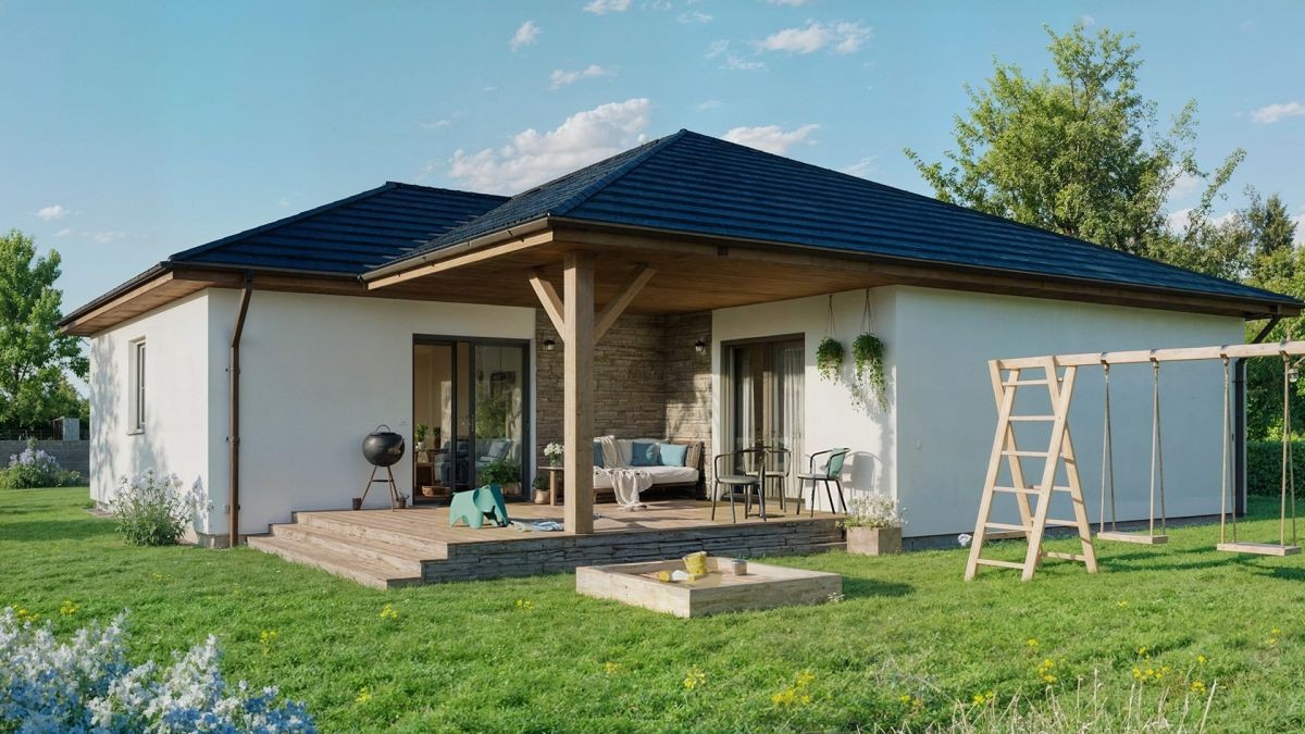 Bungalov 4kk pro mladou rodinu