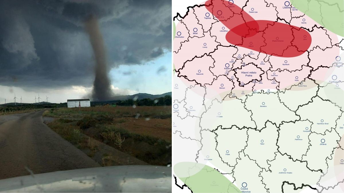 Tornádo v Česku
