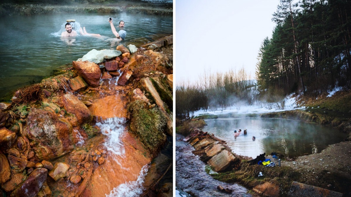 Termální horký pramen na Slovensku může směle konkurovat lázním