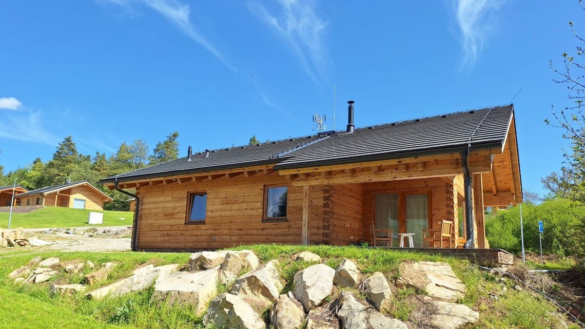 Moderní rodinný dům z masivu