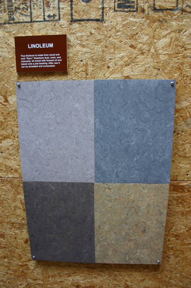 přírodní linoelum