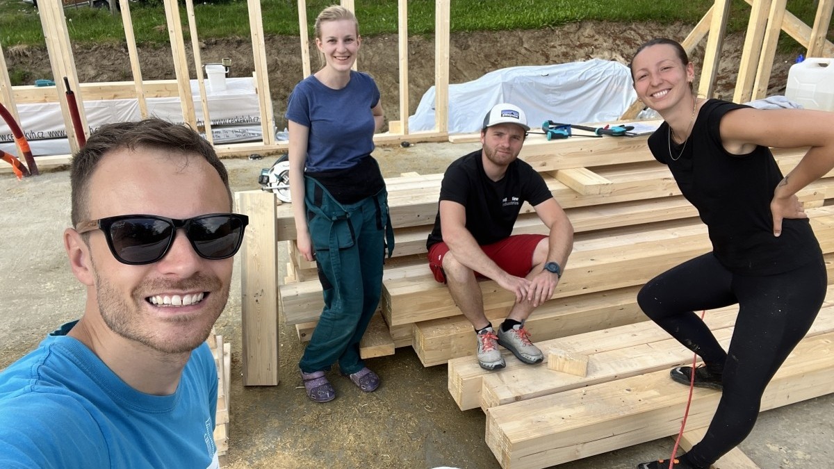 Moderní dřevostavba u Liberce