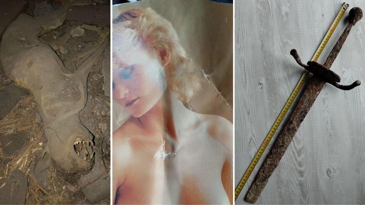 Nálezy při realizaci základů rodinného domu