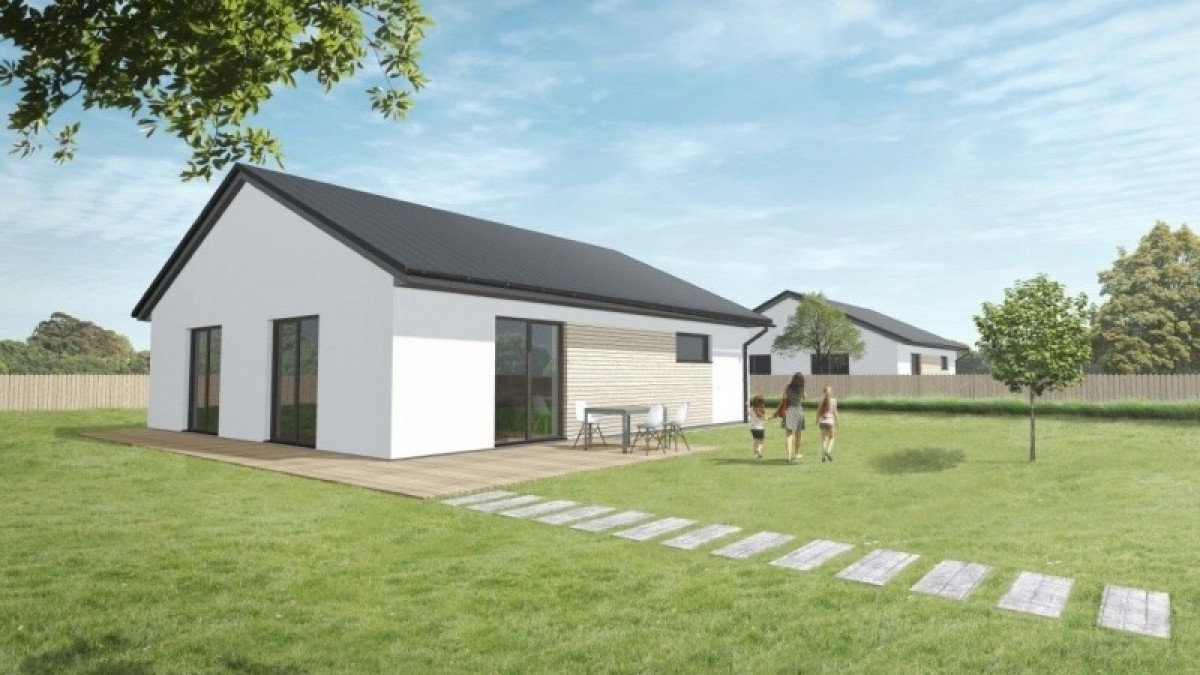 Obdélníkový bungalov na klíč 4kk