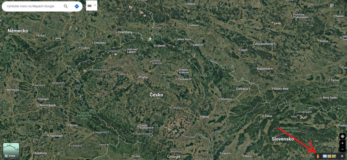 Jak rozmazat dům v Google Maps