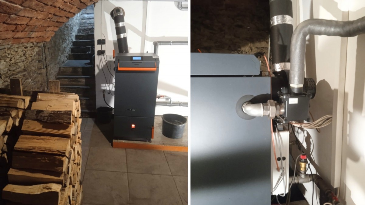 „Je to jako přesedlat z trabantu na mercedes,“ pochvaluje si Miloš výměnu zakázaného kotle