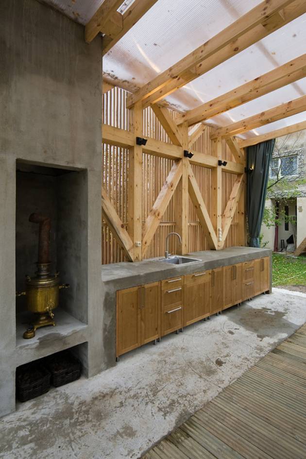 Moderní pergola
