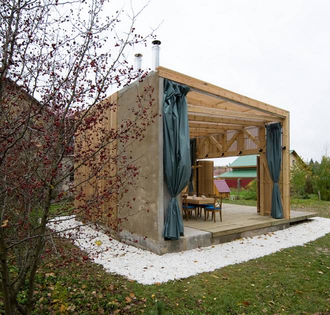 Moderní pergola