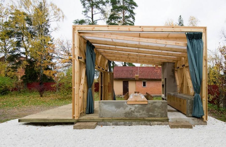 Moderní pergola
