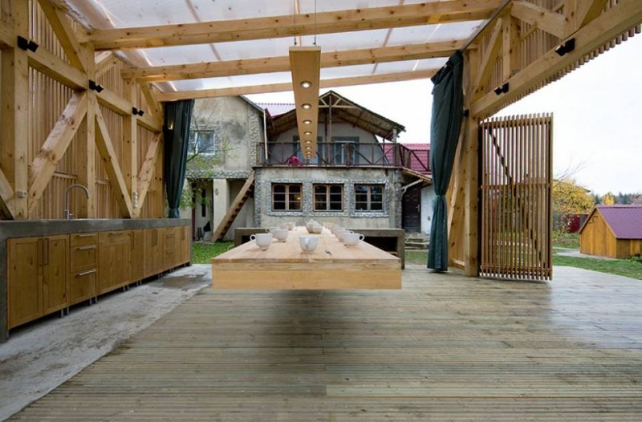 Moderní pergola