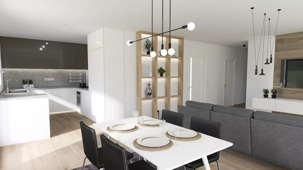 Bungalov 4kk navržený rodinou