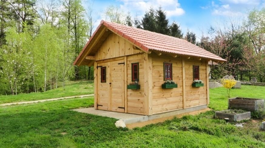 Kam umístit zahradní domek