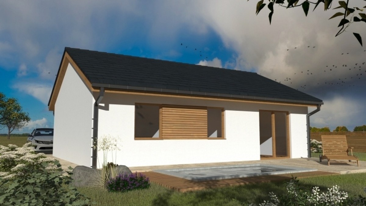 Montovaný bungalov 3kk