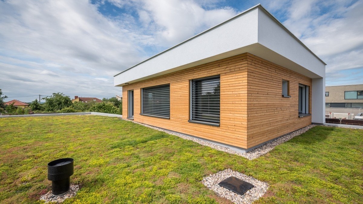 Pasivní dřevostavba na patro