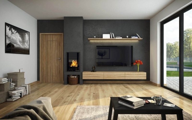Moderní bungalov do obdélníku
