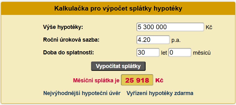 Bungalov 4kk pro čtyřčlennou rodinu