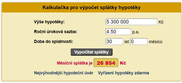 Bungalov 4kk pro čtyřčlennou rodinu