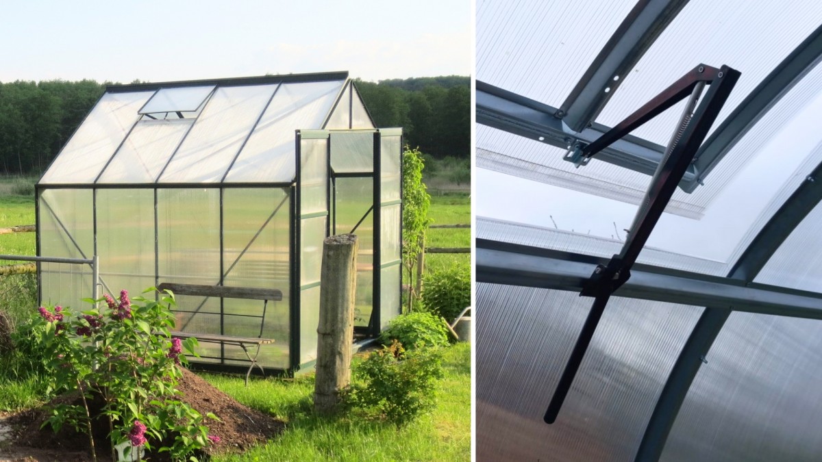 Jaroslav se nemohl starat o skleník tak, jak by chtě. Naštěstí objevil chytrou vychytávku