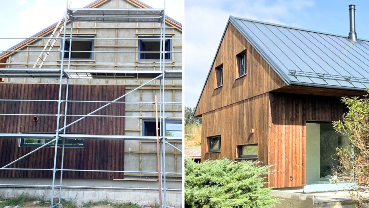 „Dalších 15 let na to nemusím sáhnout a fasáda bude vypadat pořád stejně,“ říká spokojený Martin