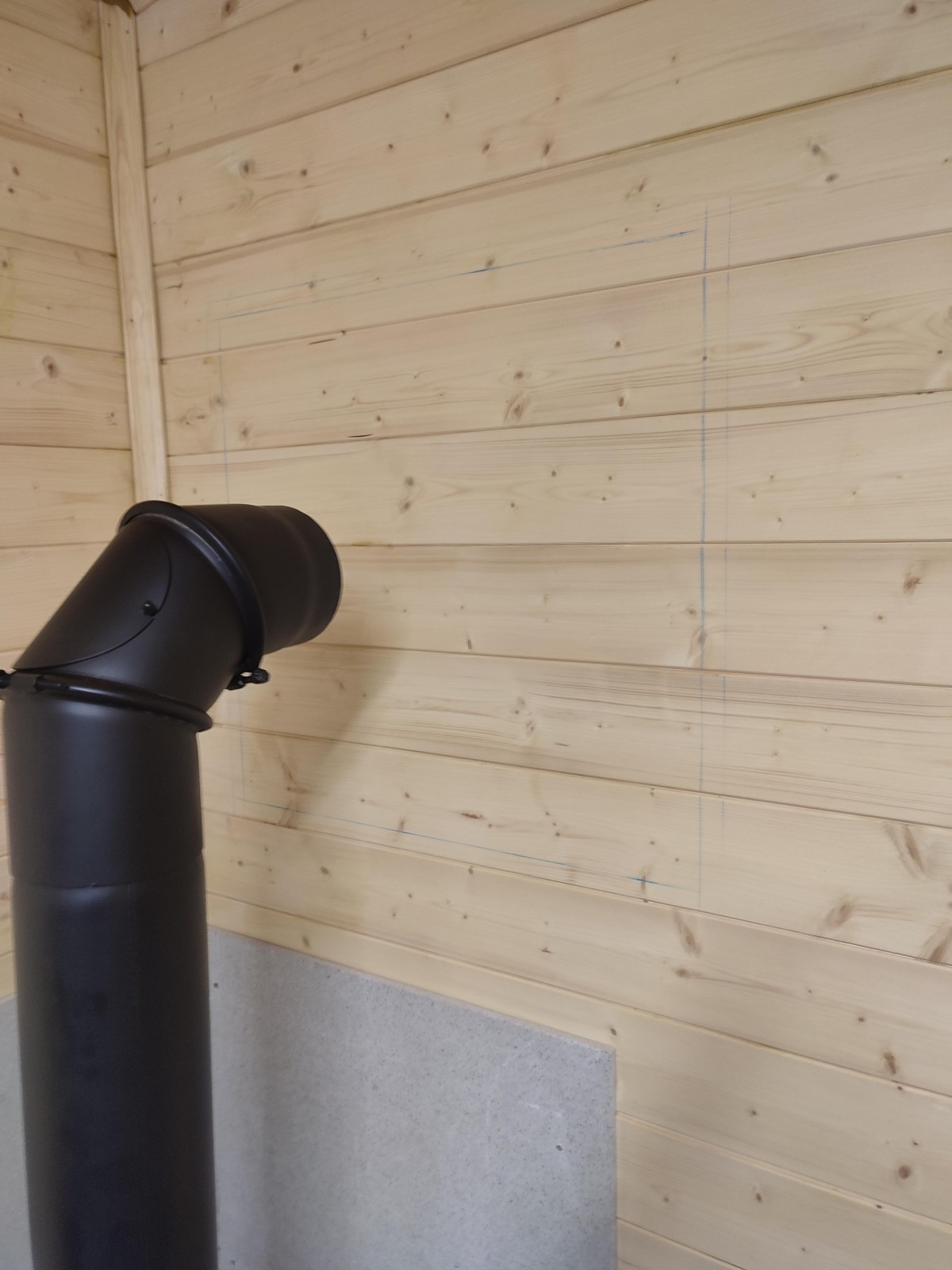 Stavba zašívárny – postup