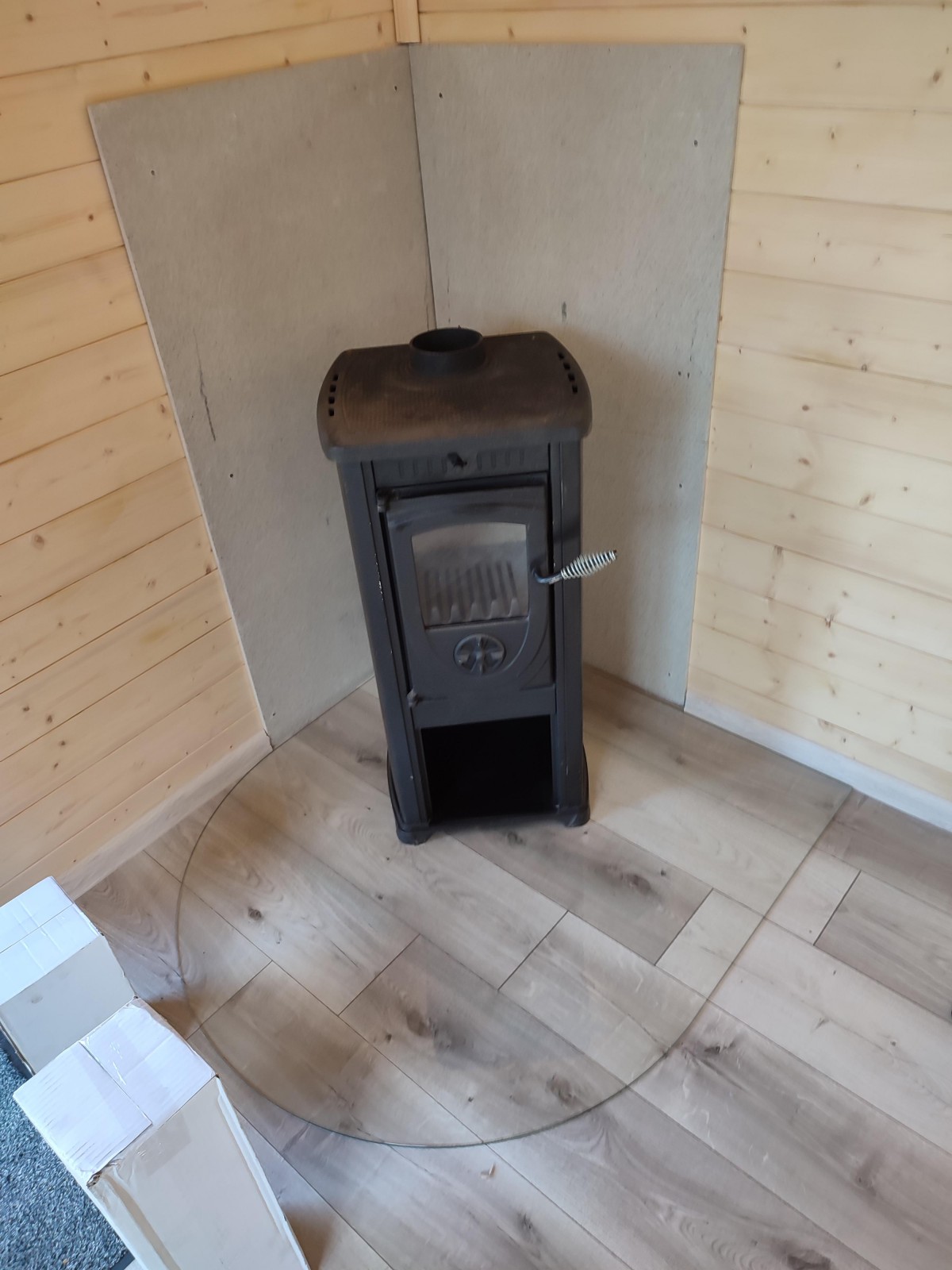 Stavba zašívárny – postup