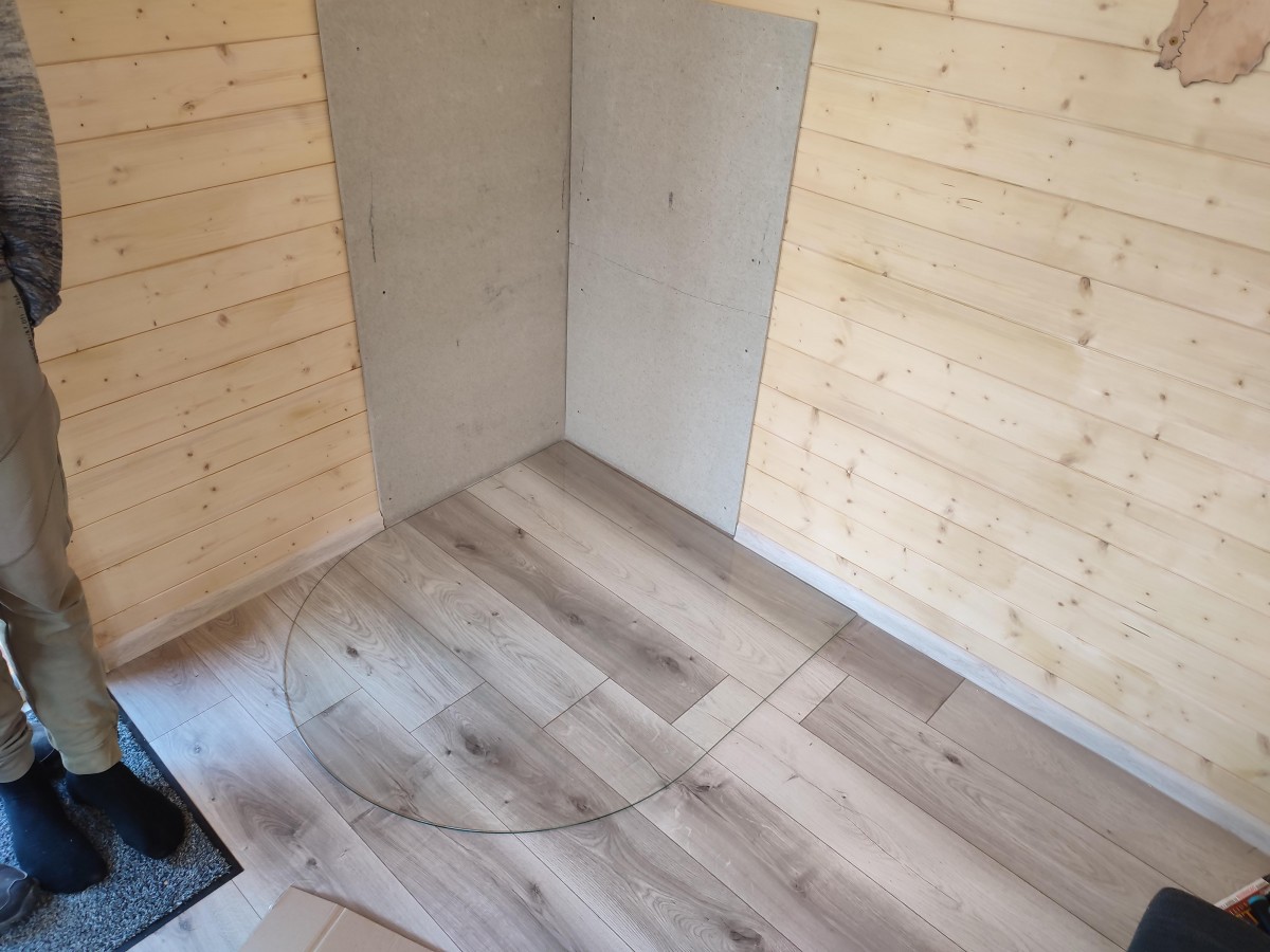 Stavba zašívárny – postup