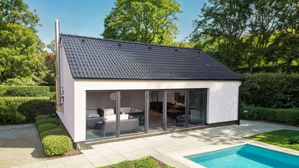 Dům s velkým obývákem