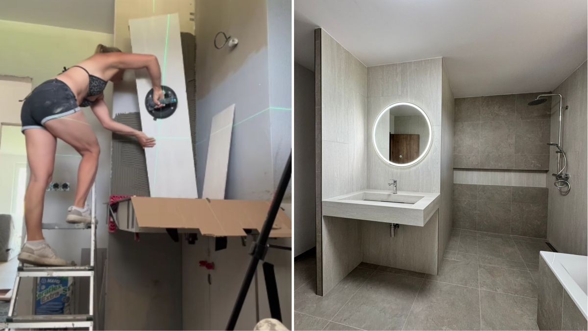 Realizace koupelny svépomocí