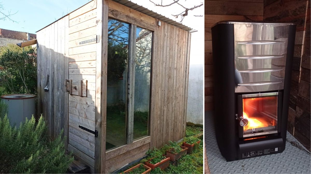 Zahradní sauna svépomocí