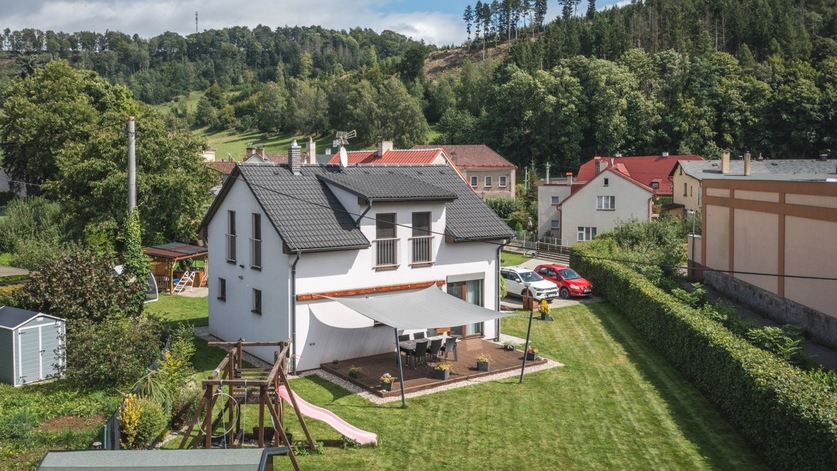 Rodinný dům na pozemku rodičů