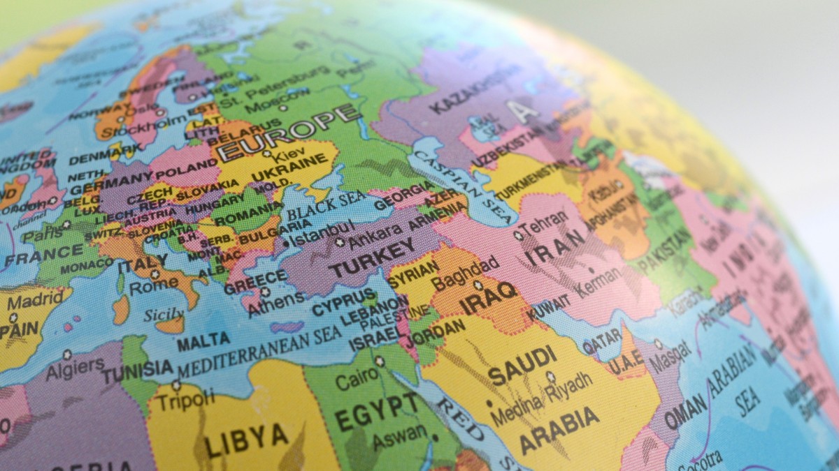 Ověřte si, zda se orientujete na mapě světa