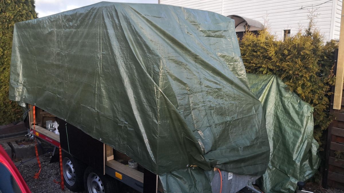 Obytný přívěs svépomocí