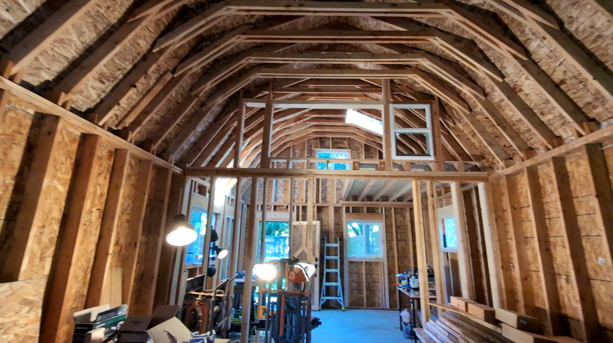 Stavba domácí kůlny od základu